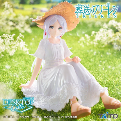 Taito Frieren: Beyond Journey's End Desktop Cute Frieren (Summer Dress Ver.) Figure