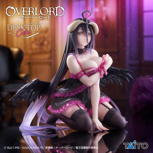 Taito Overlord Desktop Cute Albedo (Negligee Ver.) Figure