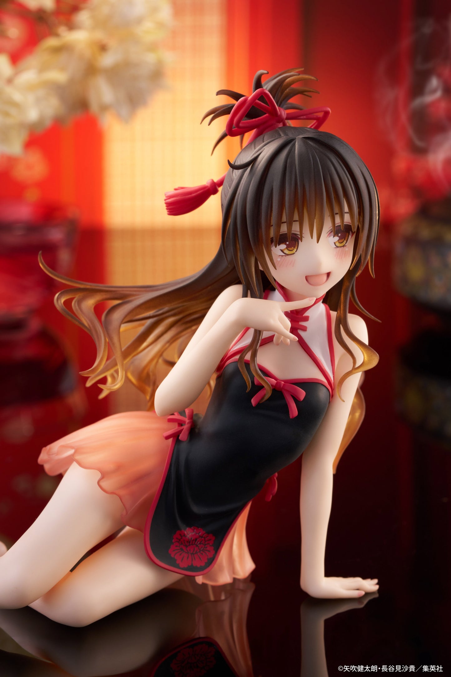 Taito To Love-Ru Darkness Desktop Cute Mikan Yuki (Chinese Dress Ver.) Figure