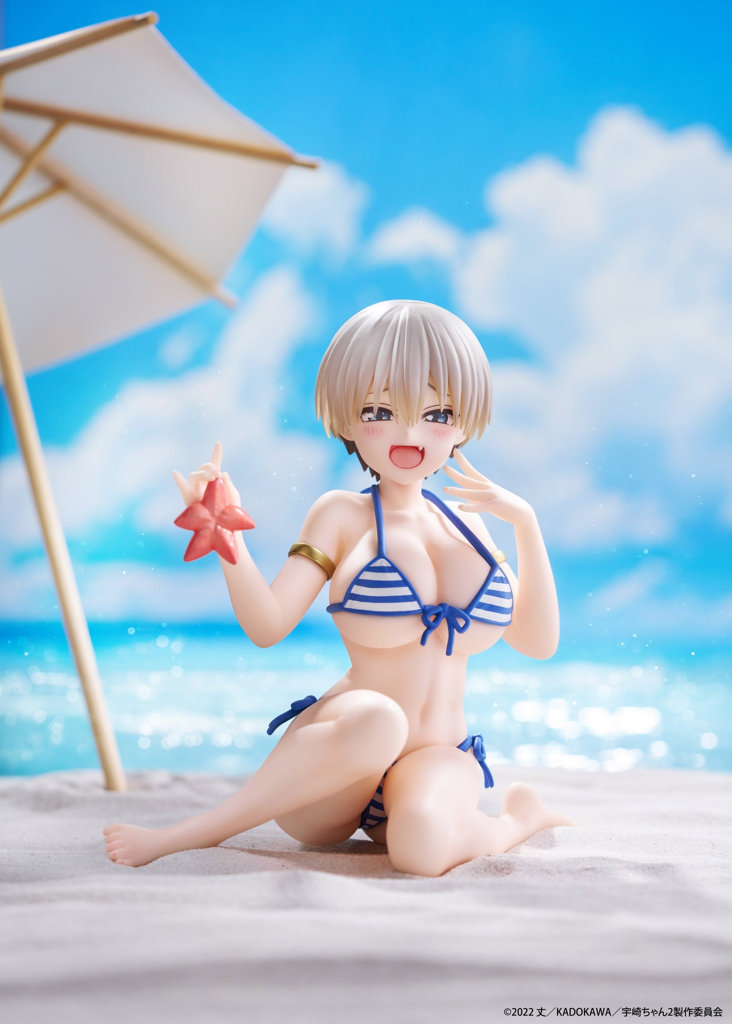 Taito Uzaki-chan Wants to Hang Out! Desktop Cute Hana Uzaki (Swimwear Ver.) Figure