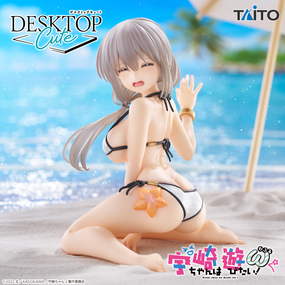 Taito Uzaki-chan Wants to Hang Out! Desktop Cute Tsuki Uzaki (Swimwear Ver.) Figure