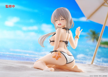 Taito Uzaki-chan Wants to Hang Out! Desktop Cute Tsuki Uzaki (Swimwear Ver.) Figure