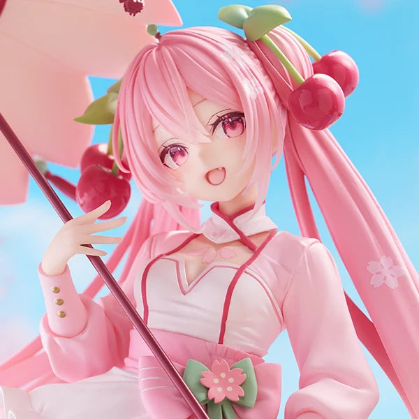 Taito Vocaloid AMP+ Sakura Miku (Sakura Dress Ver.) Figure
