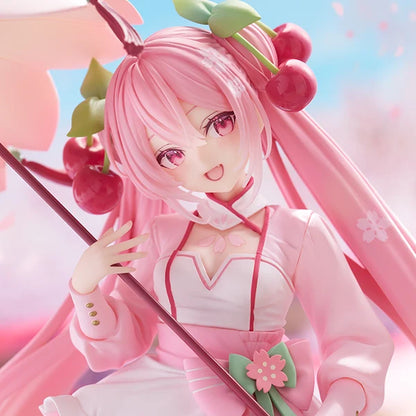 Taito Vocaloid AMP+ Sakura Miku (Sakura Dress Ver.) Figure