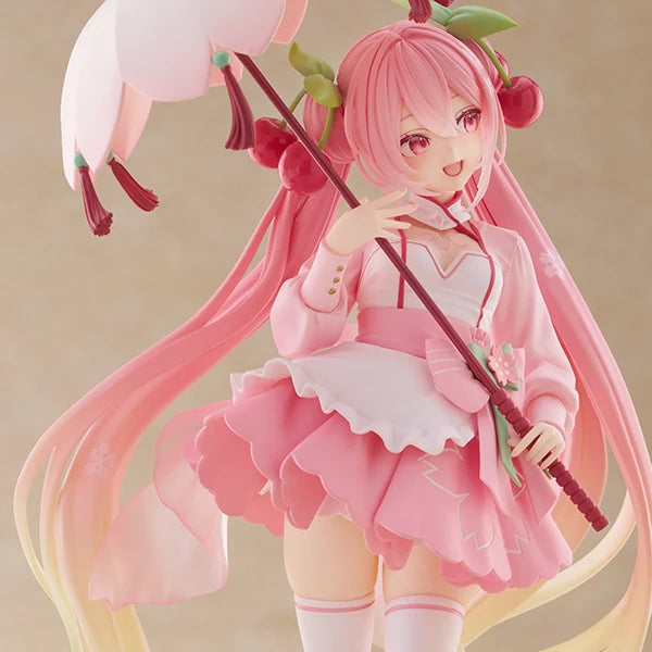 Taito Vocaloid AMP+ Sakura Miku (Sakura Dress Ver.) Figure