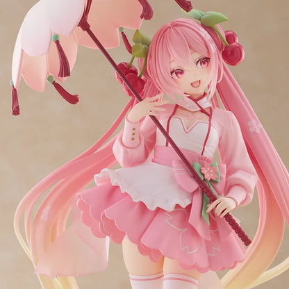 Taito Vocaloid AMP+ Sakura Miku (Sakura Dress Ver.) Figure