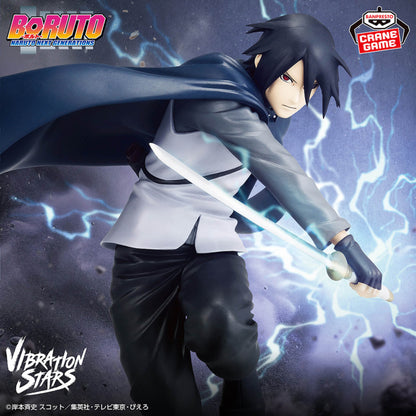Banpresto Boruto: Naruto Next Generations Vibration Stars Sasuke Uchiha II Figure