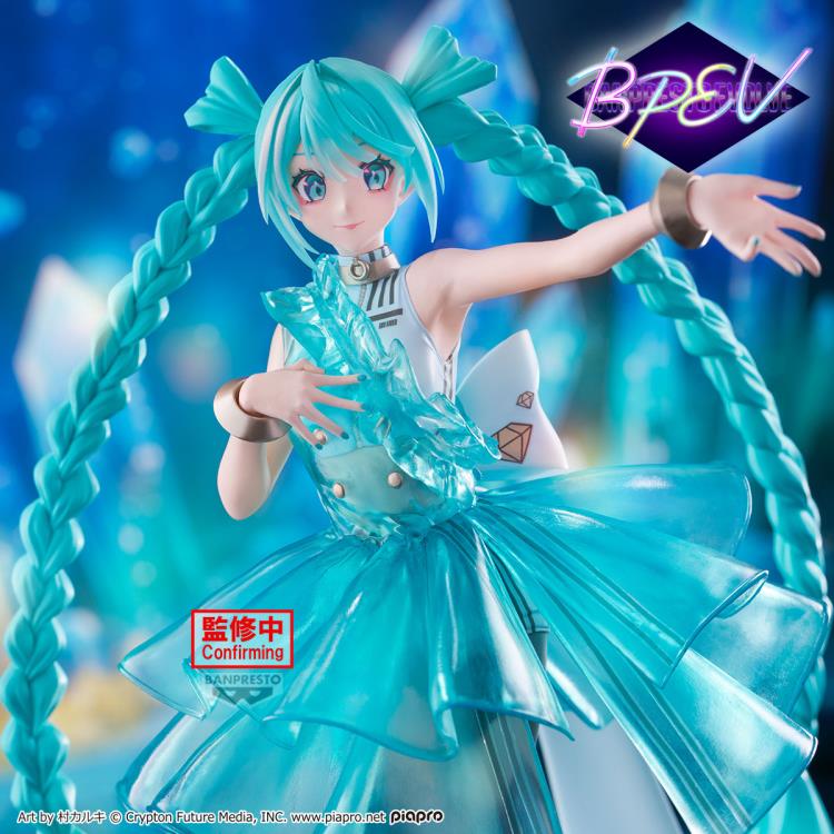 Banpresto Vocaloid Evolve Clearluxe Hatsune Miku (EmeraldGem) Figure
