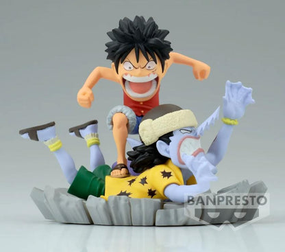 Banpresto One Piece World Collectable Figure Log Stories Monkey D. Luffy vs. Arlong