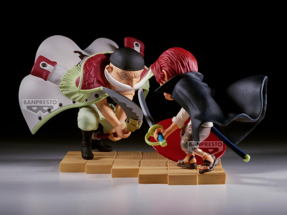 Banpresto One Piece World Collectable Figure Log Stories Edward Newgate vs. Shanks