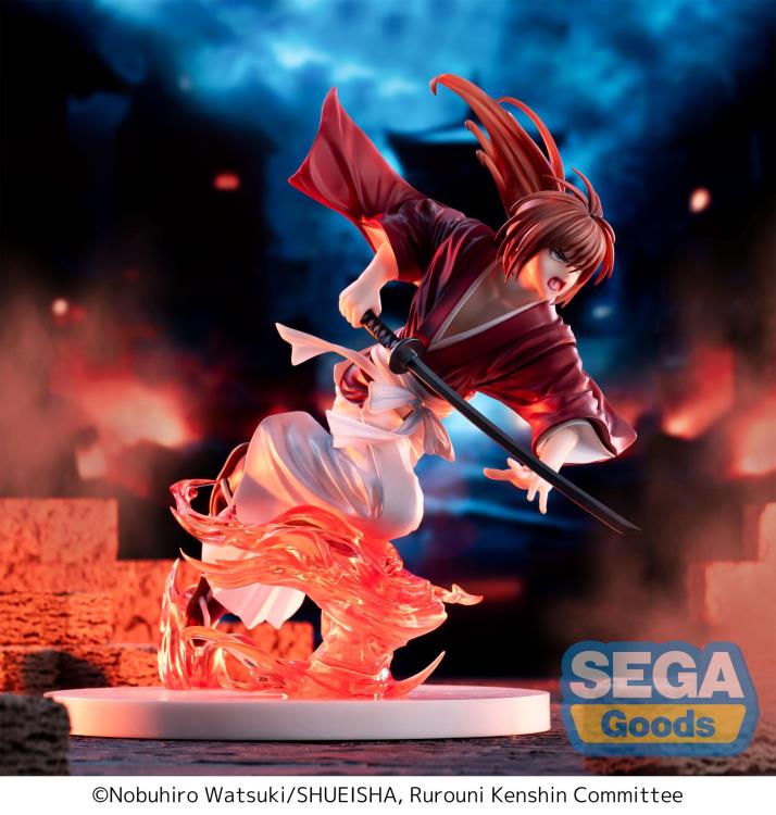 Sega Rurouni Kenshin: Meiji Swordsman Romantic Story Luminasta Kenshin Himura Figure