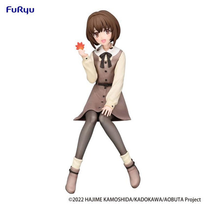 Taito Rascal Does Not Dream of Bunny Girl Senpai Kaede Azusagawa (Autumn Coordinate Ver.) Noodle Stopper Figure