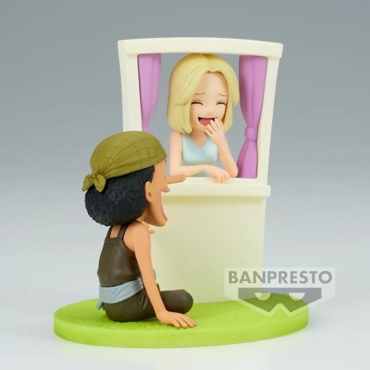 Banpresto One Piece World Collectible Figure Log Stories Usopp & Kaya
