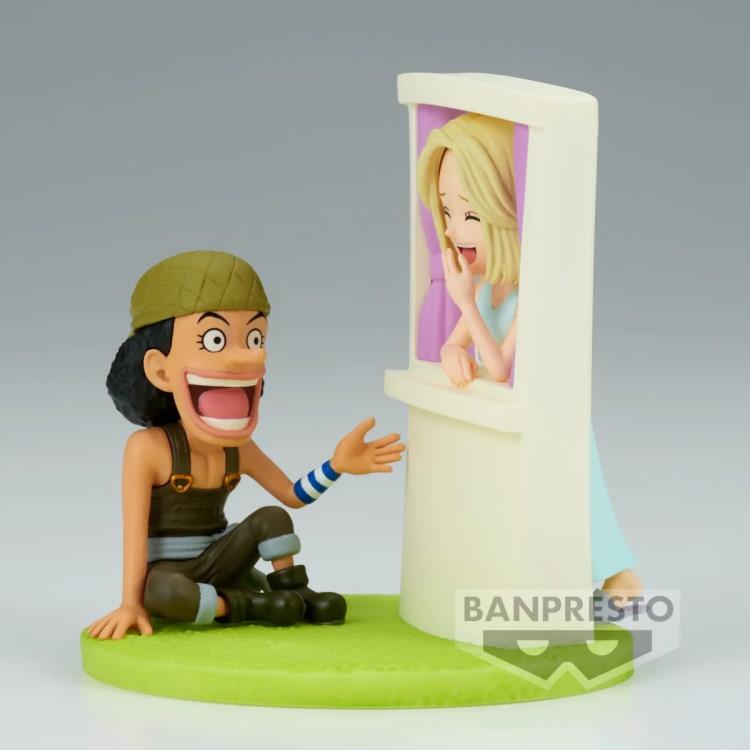 Banpresto One Piece World Collectible Figure Log Stories Usopp & Kaya