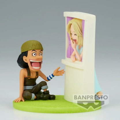 Banpresto One Piece World Collectible Figure Log Stories Usopp & Kaya