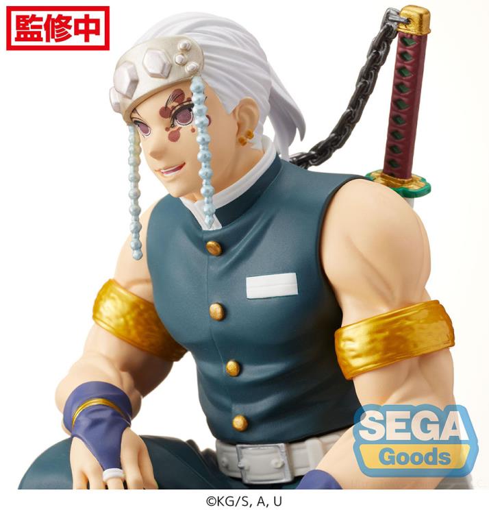 Sega Demon Slayer: Kimetsu no Yaiba Tengen Uzui (Hashira Meeting Ver.) Premium Perching Figure
