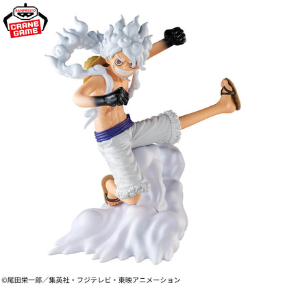 Banpresto One Piece Senkozekkei Monkey D. Luffy (Gear 5) Figure