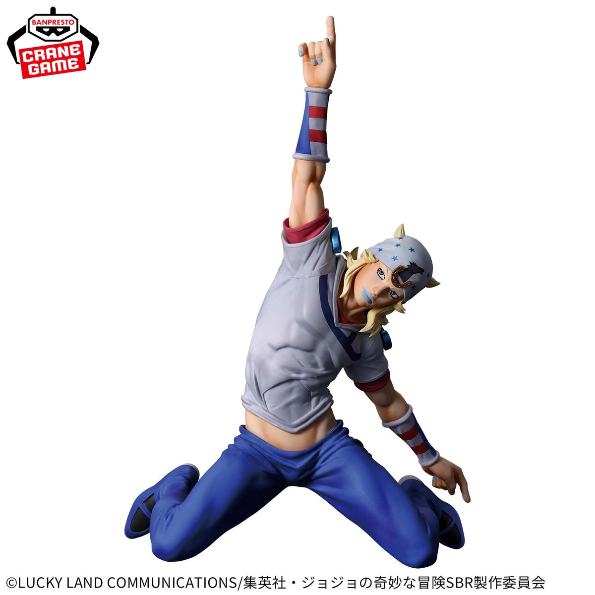 Banpresto JoJo's Bizarre Adventure: Steel Ball Run Mometria Johnny Joestar Figure