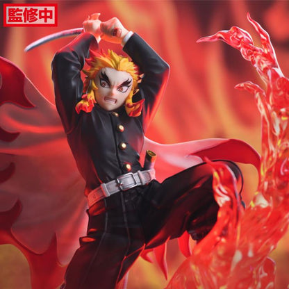 Sega Demon Slayer: Kimetsu no Yaiba Xross Link Kyojuro Rengoku Figure