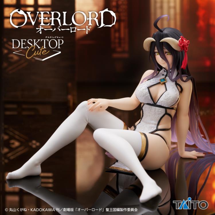 Taito Overlord Desktop Cute Albedo (Chinese Dress Ver.) Figure