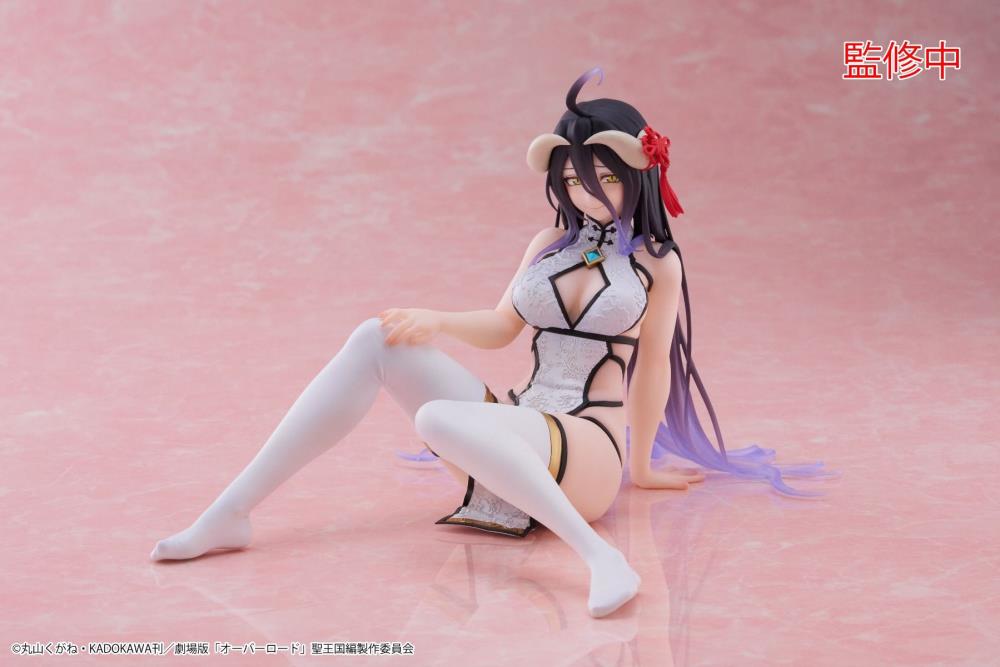 Taito Overlord Desktop Cute Albedo (Chinese Dress Ver.) Figure