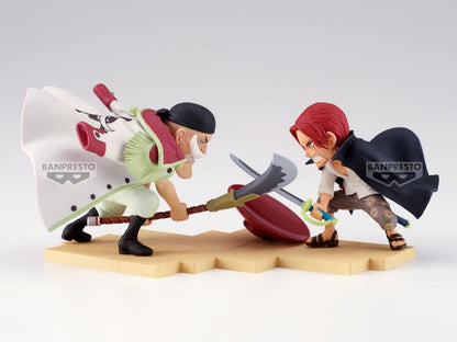 Banpresto One Piece World Collectable Figure Log Stories Edward Newgate vs. Shanks