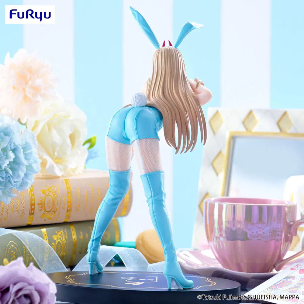FuRyu Chainsaw Man BiCute Bunnies Figure: Power Light Blue Color Ver.