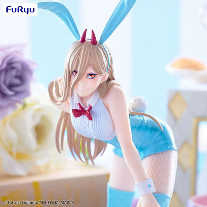 FuRyu Chainsaw Man BiCute Bunnies Figure: Power Light Blue Color Ver.