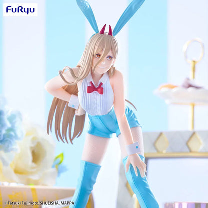 FuRyu Chainsaw Man BiCute Bunnies Figure: Power Light Blue Color Ver.