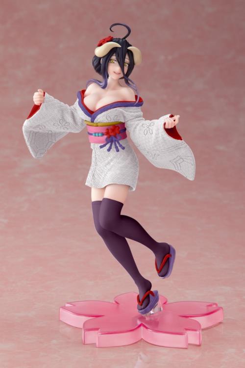 Taito Overlord Albedo (Sakura Kimono Ver.) Coreful Figure (Renewal Edition)