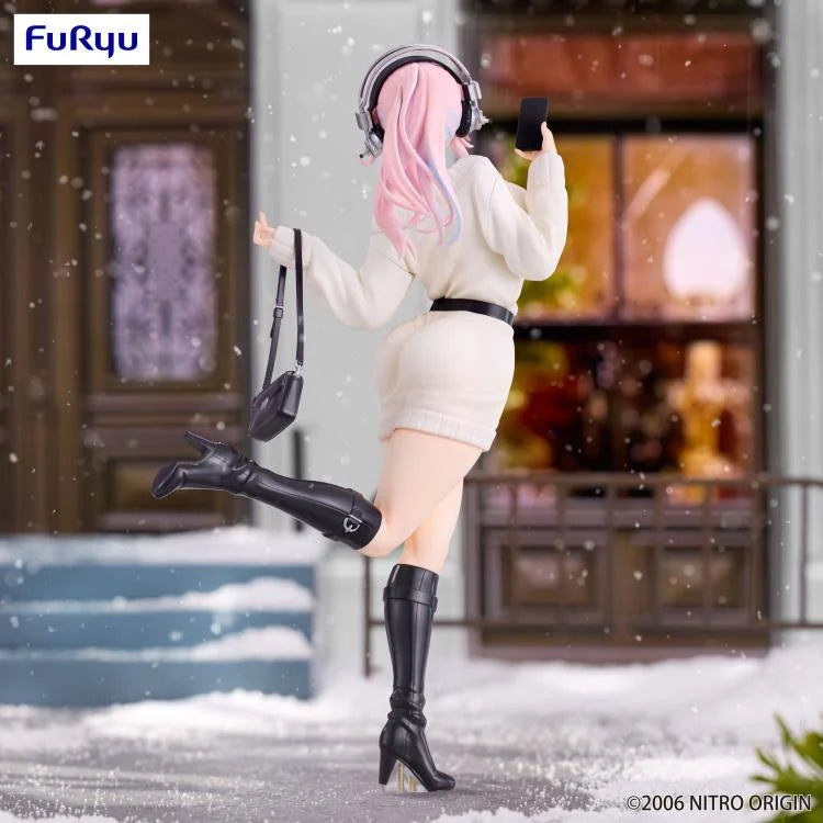FuRyu Nitroplus Trio-Try-iT Super Sonico (Winter Memory Ver.) Figure