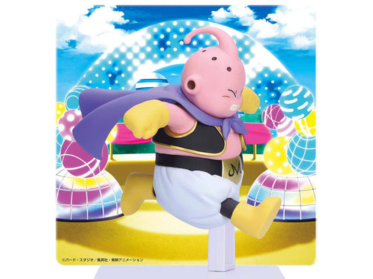Banpresto Dragon Ball Daima Majin Buu (Mini) Figure with Panel