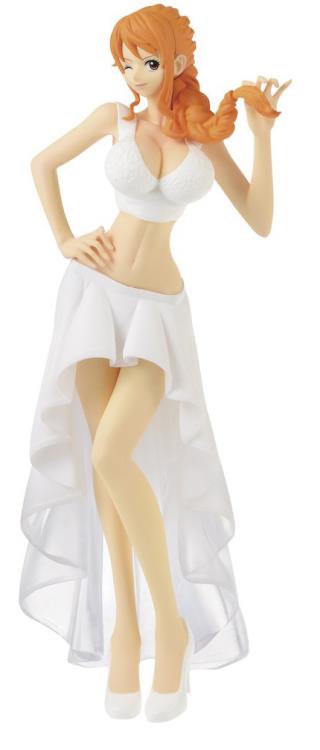 Banpresto One Piece Lady Edge: Wedding Nami (White Dress)