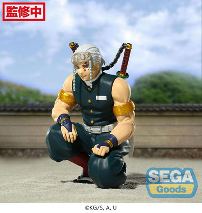 Sega Demon Slayer: Kimetsu no Yaiba Tengen Uzui (Hashira Meeting Ver.) Premium Perching Figure