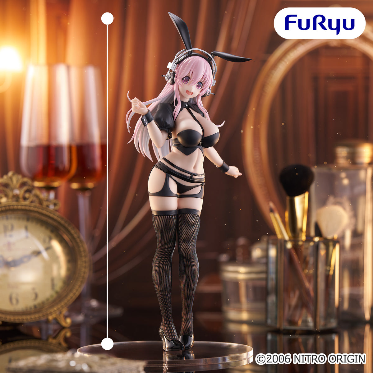 FuRyu Nitroplus BiCute Bunnies Super Sonico (Reverse Bunny Ver.) Figure