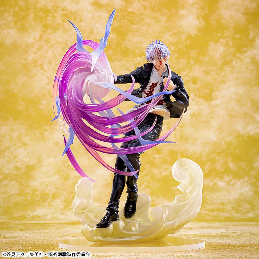 SEGA Jujutsu Kaisen Hidden Inventory/Premature Death Luminasta Satoru Gojo Hollow Purple (Kyoshiki Murasaki) Figure (Reissue)