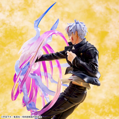 SEGA Jujutsu Kaisen Hidden Inventory/Premature Death Luminasta Satoru Gojo Hollow Purple (Kyoshiki Murasaki) Figure (Reissue)